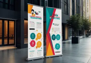 Marketing banners for all occasions (Pull-up Banners & Hanging Banners)